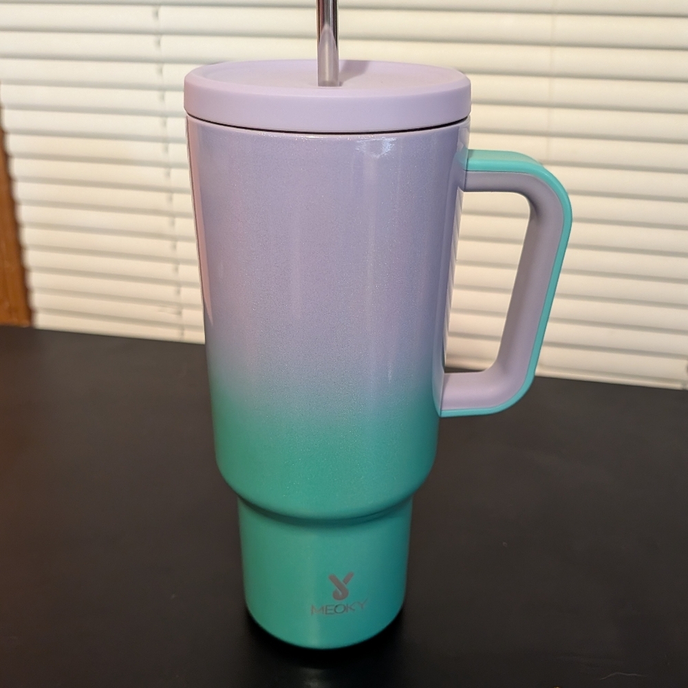 Ombre Mermaid Meoky Tumbler 40 Oz